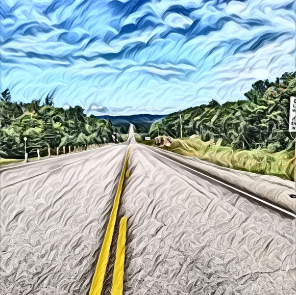 "Summer Breeze" highway 8.5 inch's X 11 inch's - Picture 1 of 1